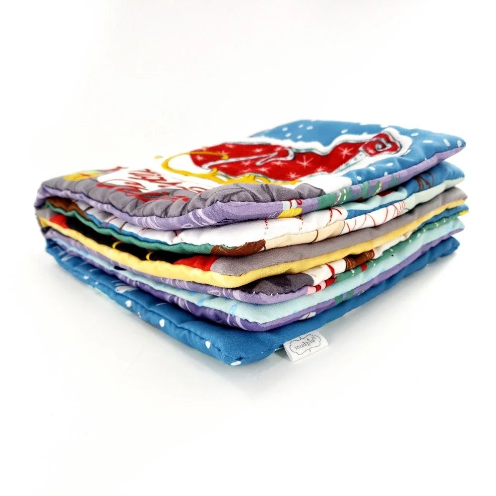 Mud Pie Night Before Christmas Cloth Fabric Children's Book 8